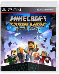 Minecraft: Story Mode PAL Playstation 3 box art